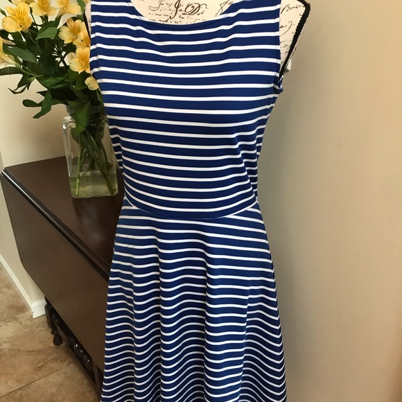 Talbots Dresses & Skirts - Talbots Fit & Flare Stripe Dress